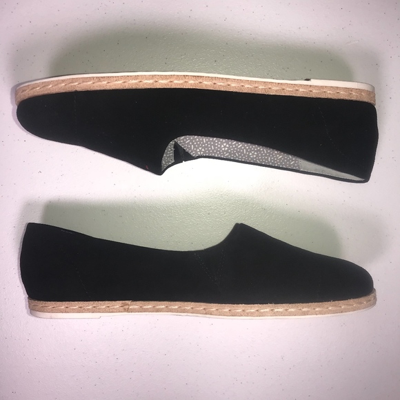 ED Ellen Degeneres Norana Leather Black Espadrille - Picture 2 of 7